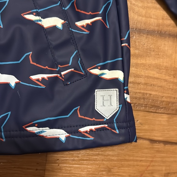 Hatley Baby Boys Sharks Rain Jacket Size 4T - Picture 6 of 6
